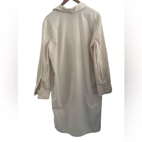 MaxMara Leisure Rimmel Shirt Dress Sand Size L Cream color - Picture 4 of 7